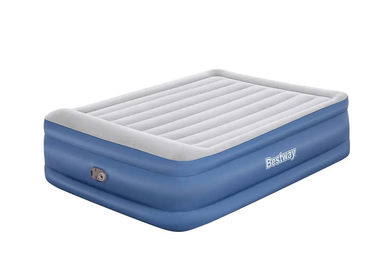 Надувной матрас с электронасосом Bestway 203х152х56 см (67614)