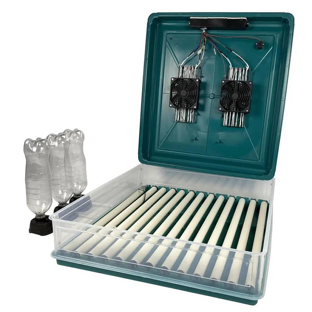 Инкубатор автоматический Vertis с роликовым переворотом для кур/перепелов/уток/индеек на 130 яиц 220/12В на 130 яиц (31983763)