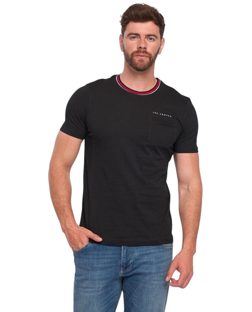 Футболка мужская Lee Cooper 10196463.100 XXL Черный (5942723048479)