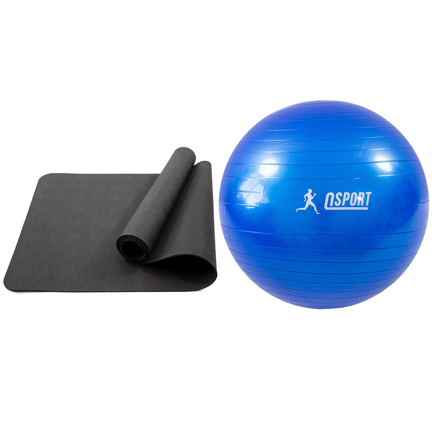 Набор OSPORT Set 115 коврик для фитнеса EVA/фитбол 65 см (n-0148-01-04) - фото 1 Набор OSPORT Set 115 коврик для фитнеса EVA/фитбол 65 см (n-0148-01-04) - фото 1