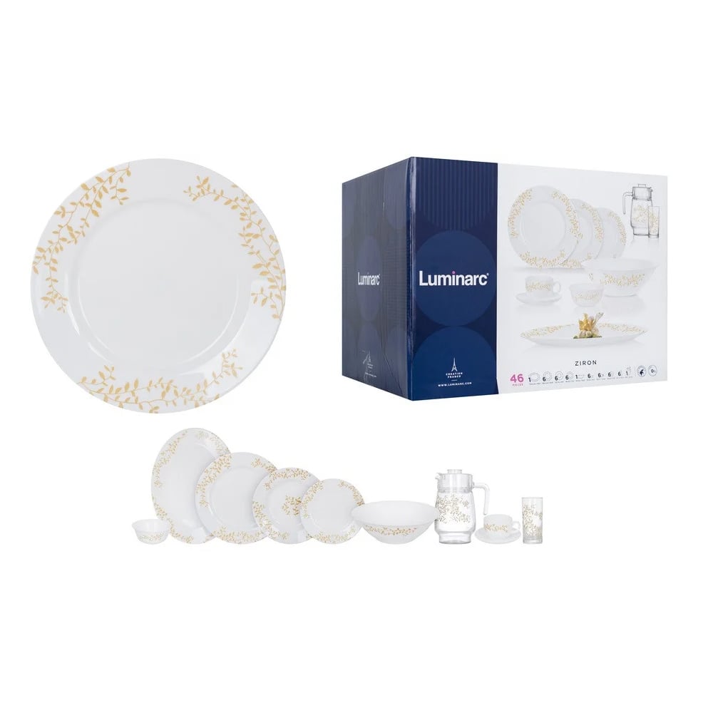 Сервиз столовый Luminarc Everyday Ziron (P6992) 46 пр.