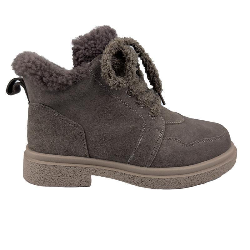 Черевики жіночі замшеві на шнурівці 3052-3 p. 38 24,5 см Бежевий