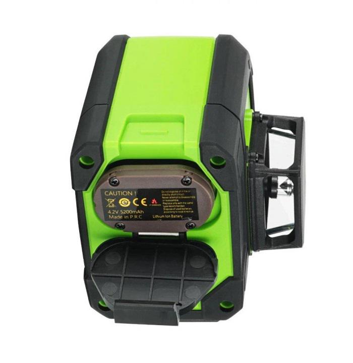 Лінійний лазерий нівелір Sndway SW-333G 12 променів Зелений (SW-333G) - фото 5 Лінійний лазерий нівелір Sndway SW-333G 12 променів Зелений (SW-333G) - фото 5