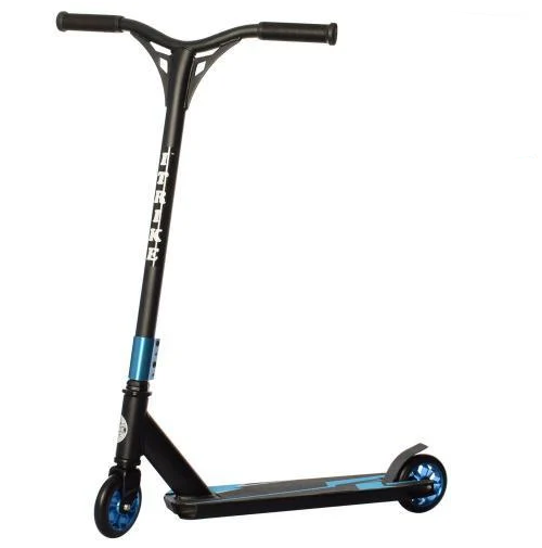 Самокат трюковый iTrike SR 2-064-3-BBL Черный/Синий (6903317359127)