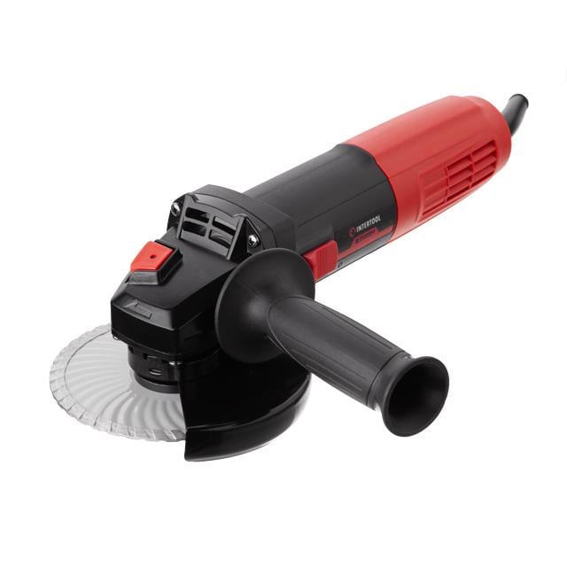 Шліфмашина кутова Intertool 750 Вт 125 мм 11 000 об/хв (WT-0220)