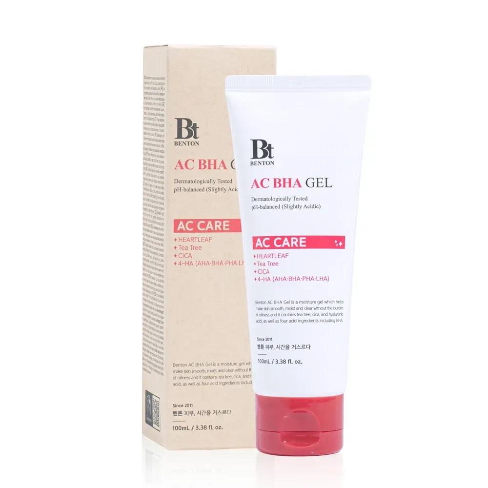 Гель для обновления кожи Benton AC BHA Gel несмываемый отшелушивающий 100 мл (27828012)