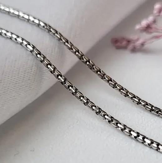 Цепочка Жгут из серебра 45 см 1,91 г (cor12)