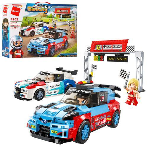 Конструктор Qman mine city 4202 гонки для мальчиков (1684037562)