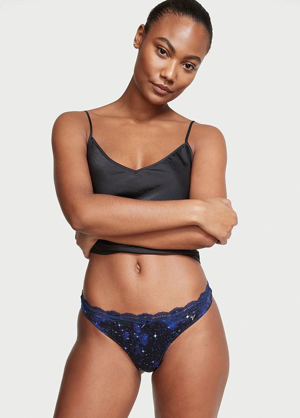 Женские трусы Victoria's Secret 1440000409934QBNS S Синий (49014622) Женские трусы Victoria's Secret 1440000409934QBNS S Синий (49014622)