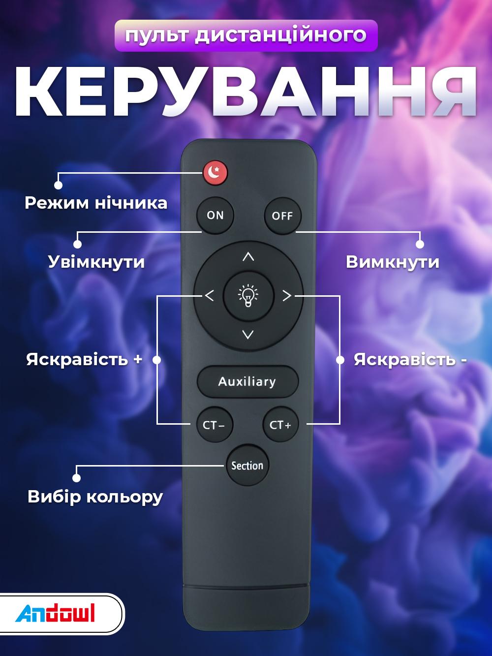 Лампа кольцевая Andowl Q-L201X1 LED с держателем телефона и пультом управления 33 см Черный (1bf7636b) - фото 6