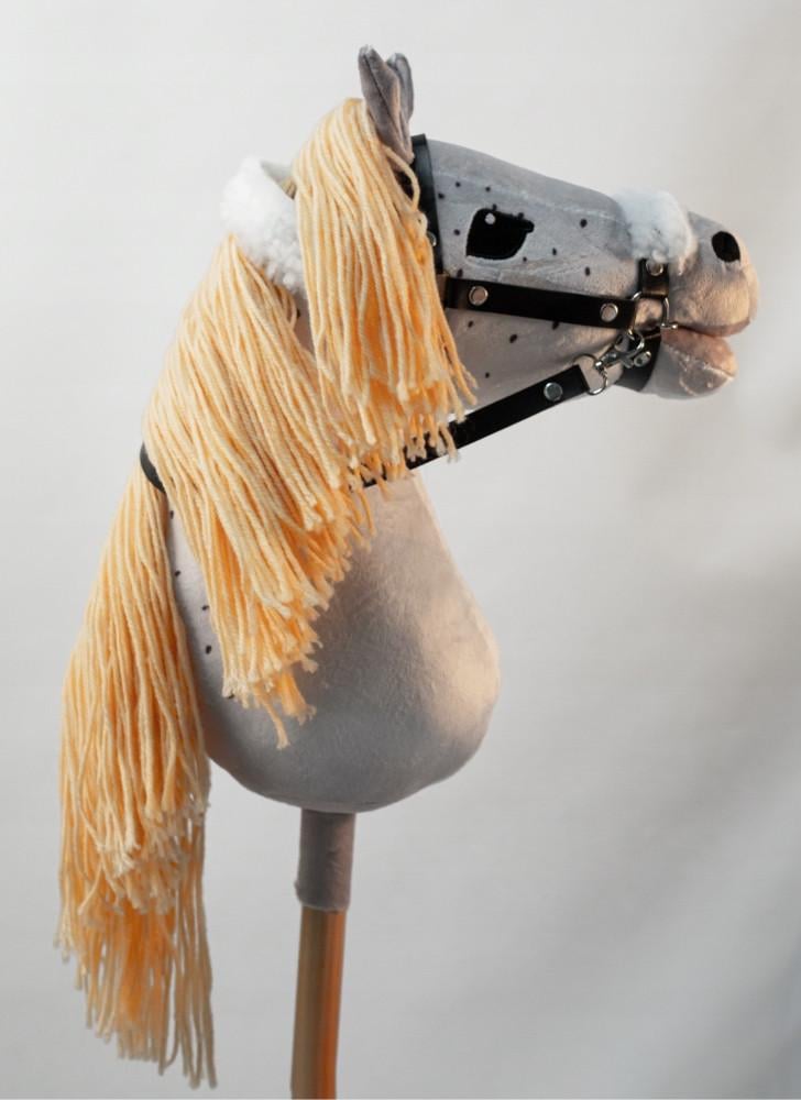 Коник на палиці Hobby Horse A3 з головою коня/хвостом та гребінцем (2815878687)