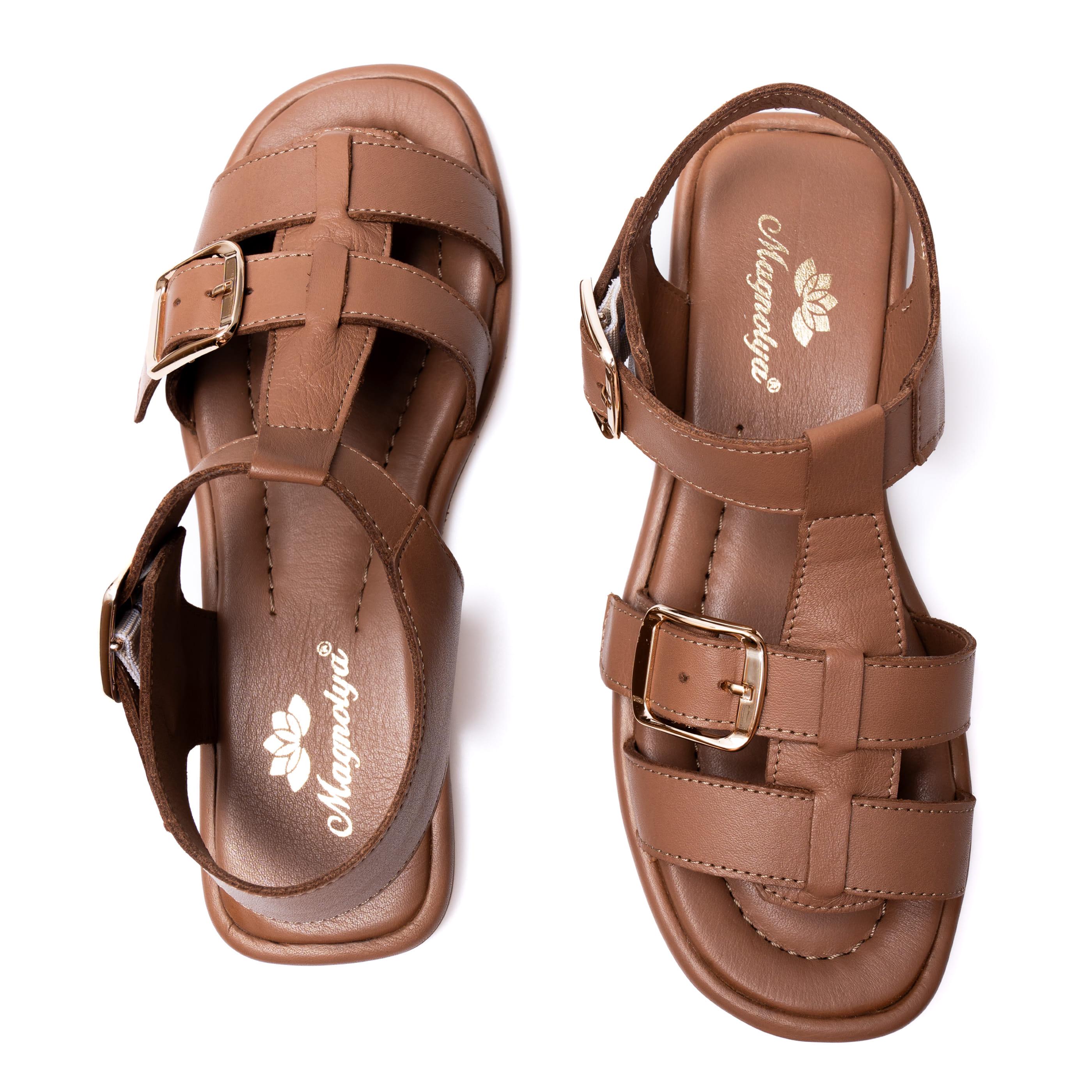 Босоножки Magnolya 01672 р. 37 Рыжий (104364122) - фото 3