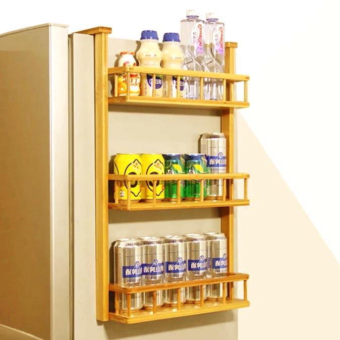 Полка на холодильник из дерева Гринбелт Карри (Пхо-000803)