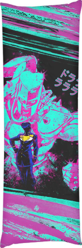 Подушка дакимакура Jojo's Bizarre Adventure 5 50x150 см (14107038)