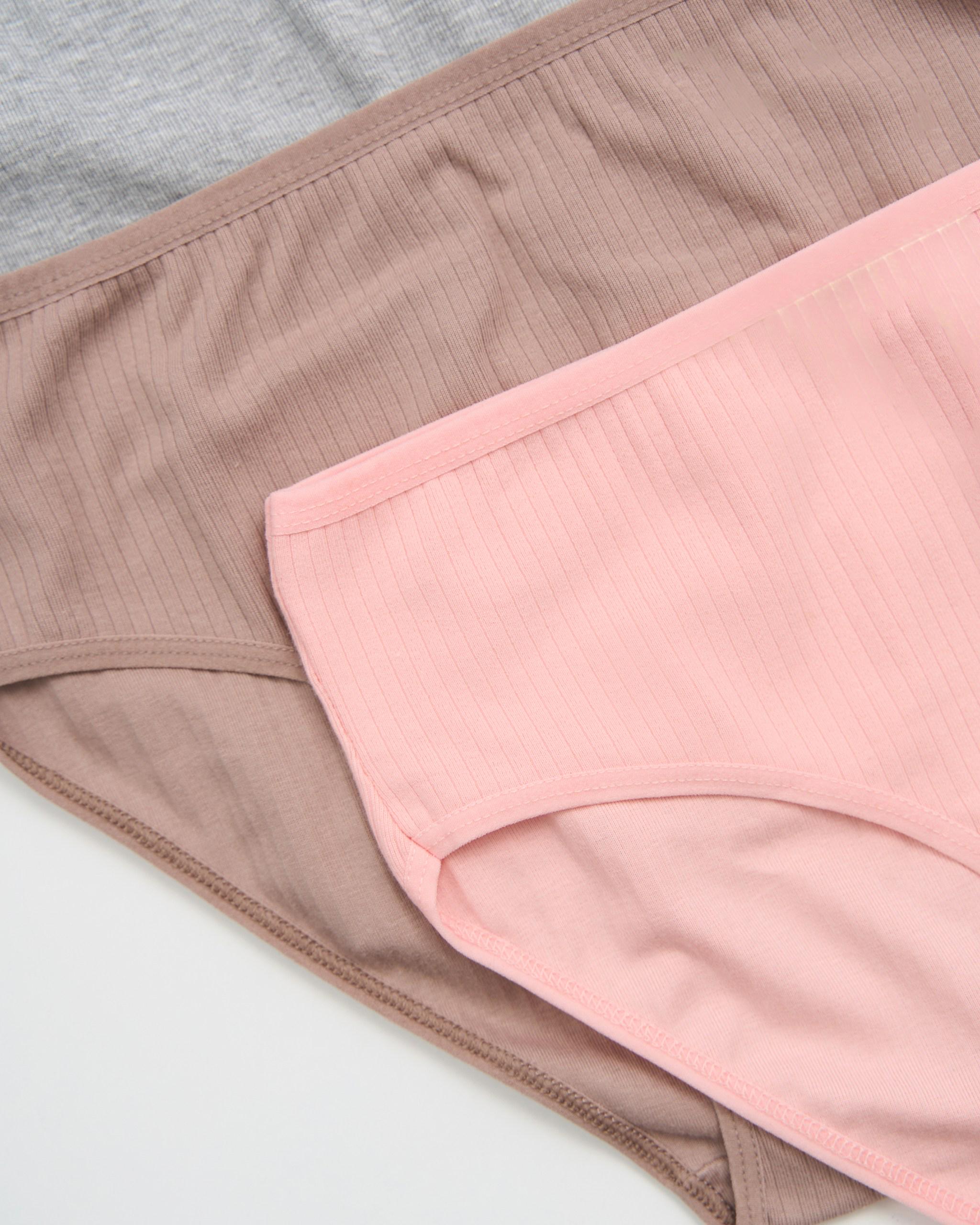 Набор трусиков женских неделек батал рубчик 7 шт. 5XL (724161) - фото 3