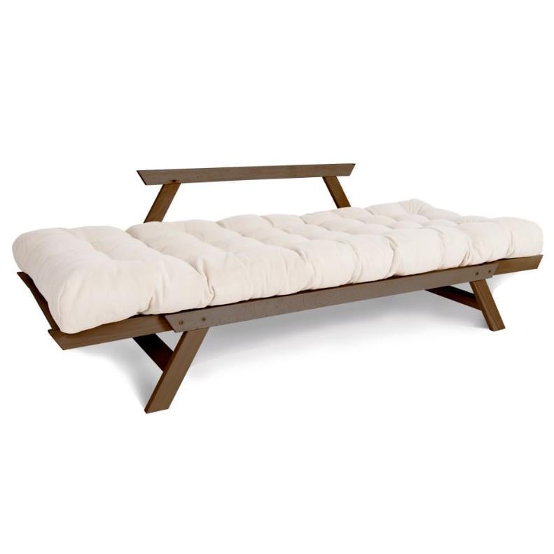 Диван-футон раскладной Woodman Allegro из массива дерева Ореховый/Кремовый - фото 2 Диван-футон раскладной Woodman Allegro из массива дерева Ореховый/Кремовый - фото 2