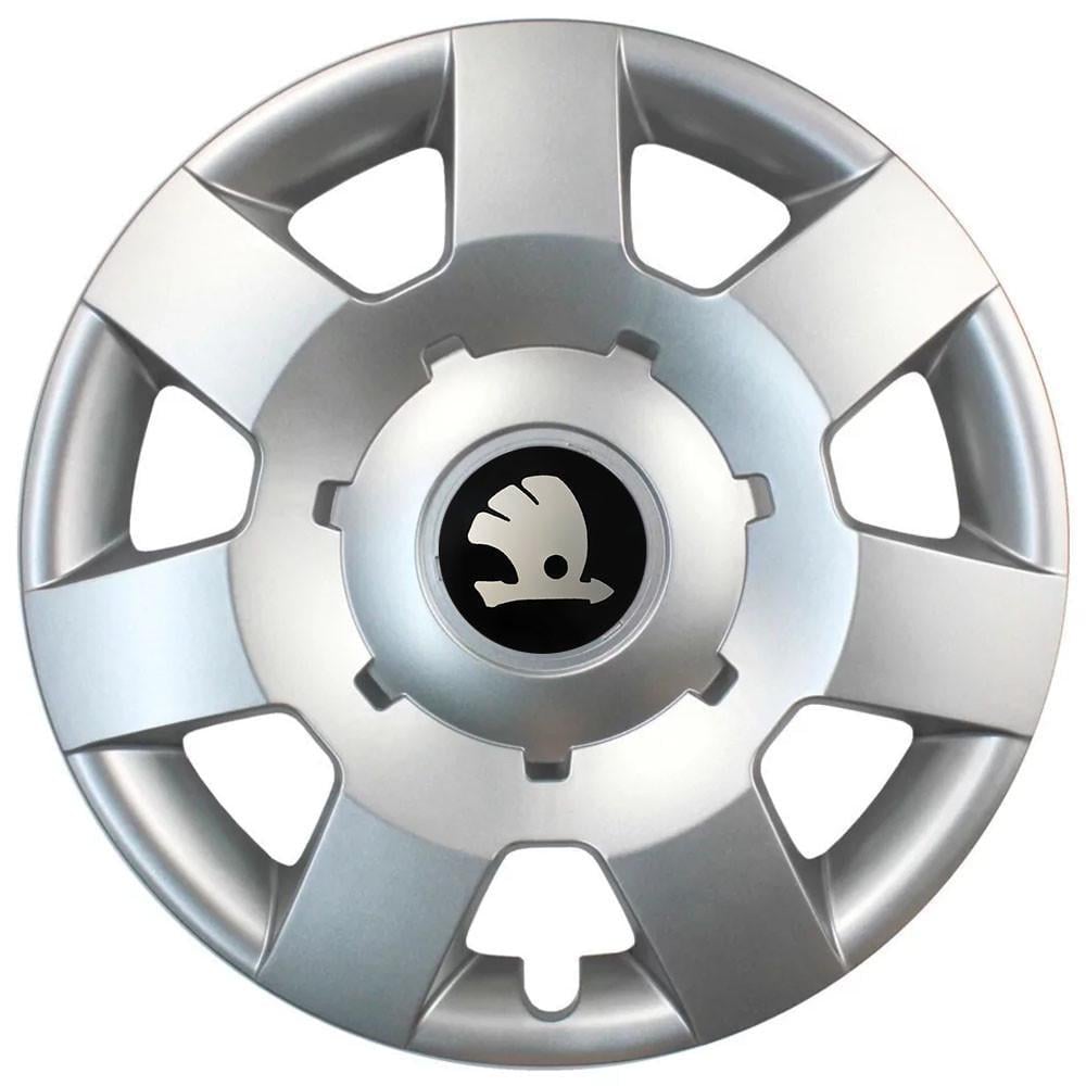 Колпаки модельные R14 Skoda 219 4 шт. SJS Серебряный (2654557200)