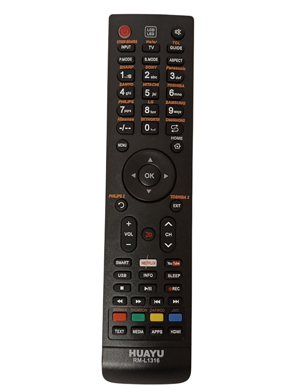 Универсальный пульт Huayu RM-L1316 (1489458363)