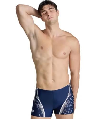 Плавки Arena SWIM SHORT GRAPHIC р. 100 Синий (005535-710 100) - фото 1