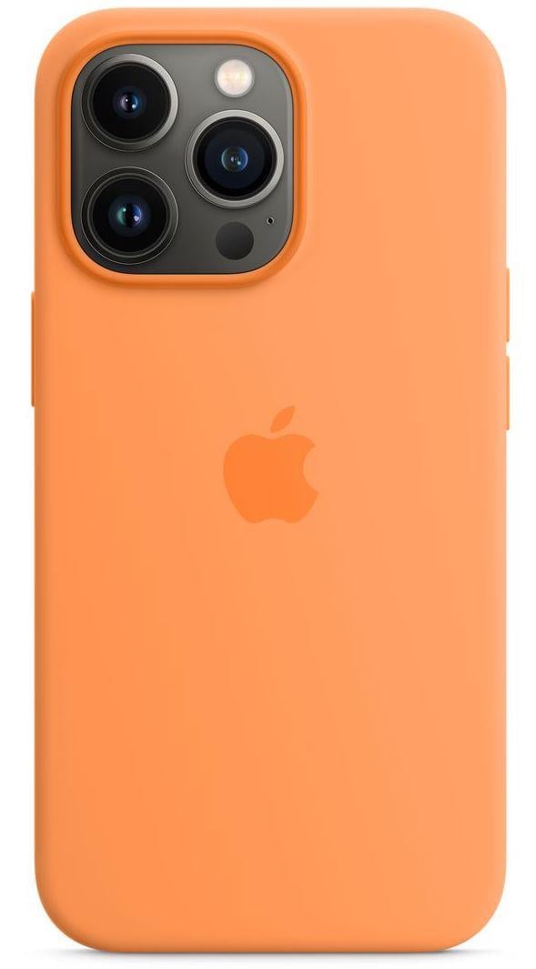 Чехол-накладка Apple Silicone Case with MagSafe for iPhone 13 Pro, Marigold (MM2D3)