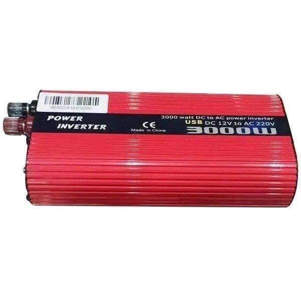 Перетворювач напруги Wimpex 12-220V 3000W автомобільний (0-1-NL9487)