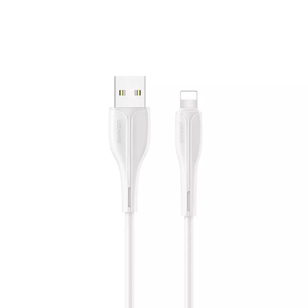 Кабель Usams US-SJ371 U38 Lightning Charging and Data Cable 1 m White (SJ371USB02)