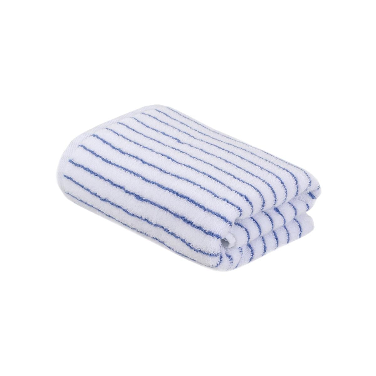 Полотенце Lotus Home Отель Premium Microcotton Stripe 550 г/кв. м 90x150 см White/Blue (svt-2000022348966)