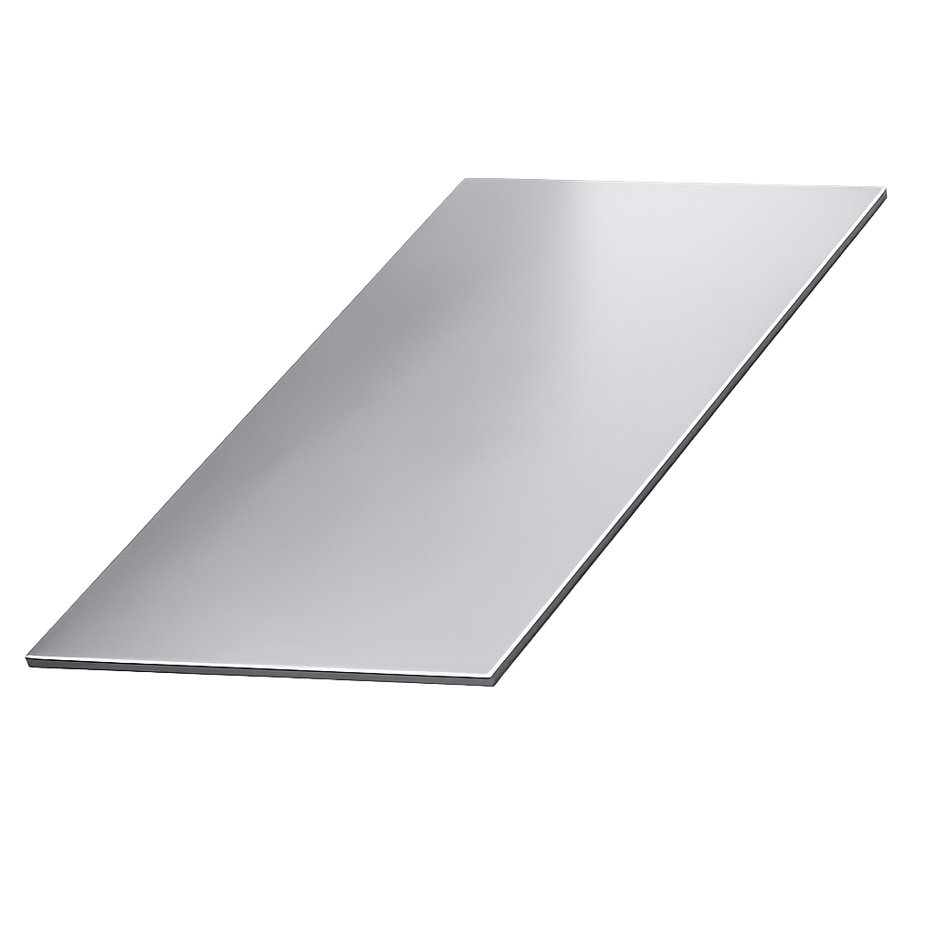 Лист нержавіючий 1,0 мм 1250х2500 мм AISI 201 2B матовий (31164849)