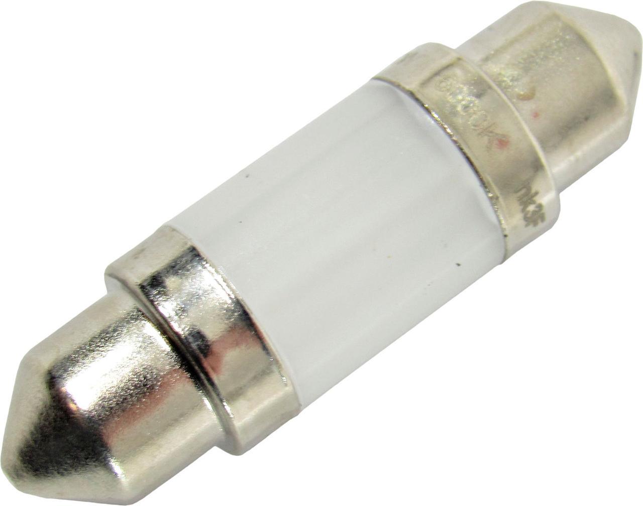 Лампочка 2-х цокольная Osram LED T11 C5W 12V 1W 6000K SV8.5-8 6498CW-01B 10 шт.