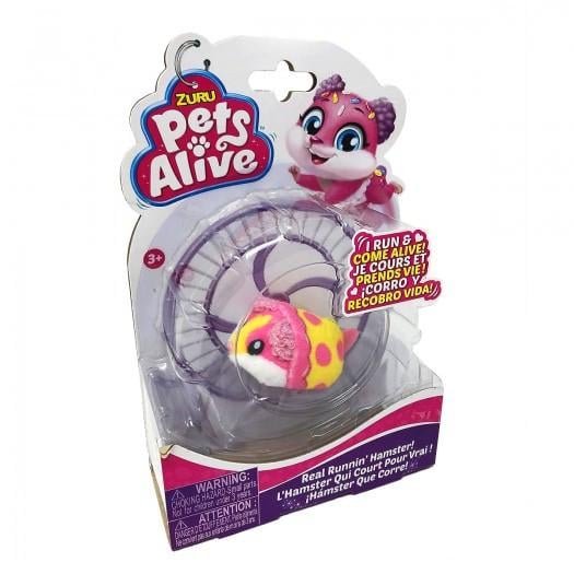 Мягкая игрушка интерактивная Pets Alive Хомячок Лемондроп
