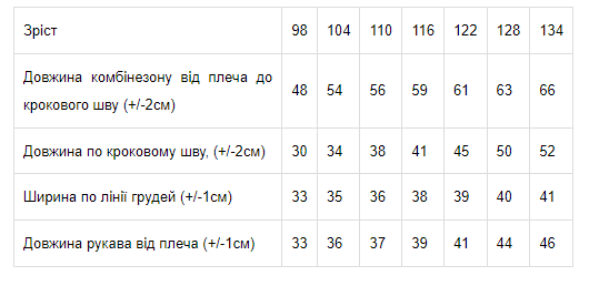 Комбінезон для дівчинки Носи Своє 116 см Синій (6167-035-5-v34) - фото 3