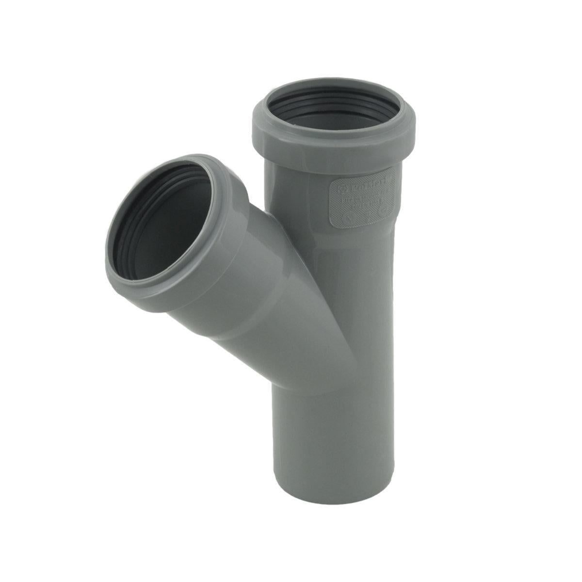 Тройник внутренней канализации Polmark d 50 мм 45° (SW-79273)