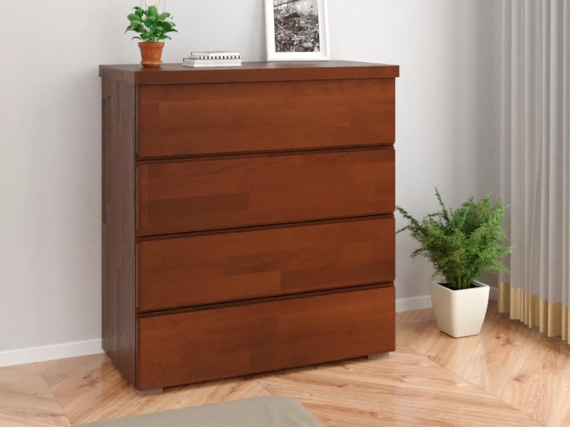 Комод Arbor Drev Регіна 4Ш з натурального дерева бук Яблуня - фото 2 Комод Arbor Drev Регіна 4Ш з натурального дерева бук Яблуня - фото 2