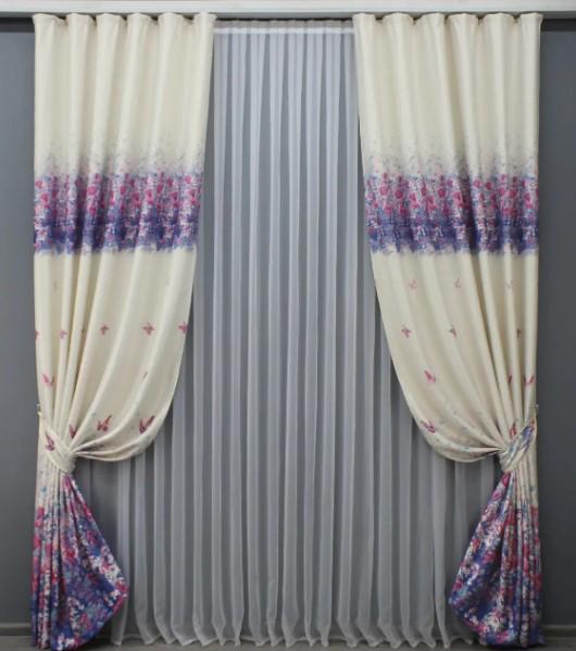 Фотошторы 1,5х2,7 м 2 шт. (1412ш)