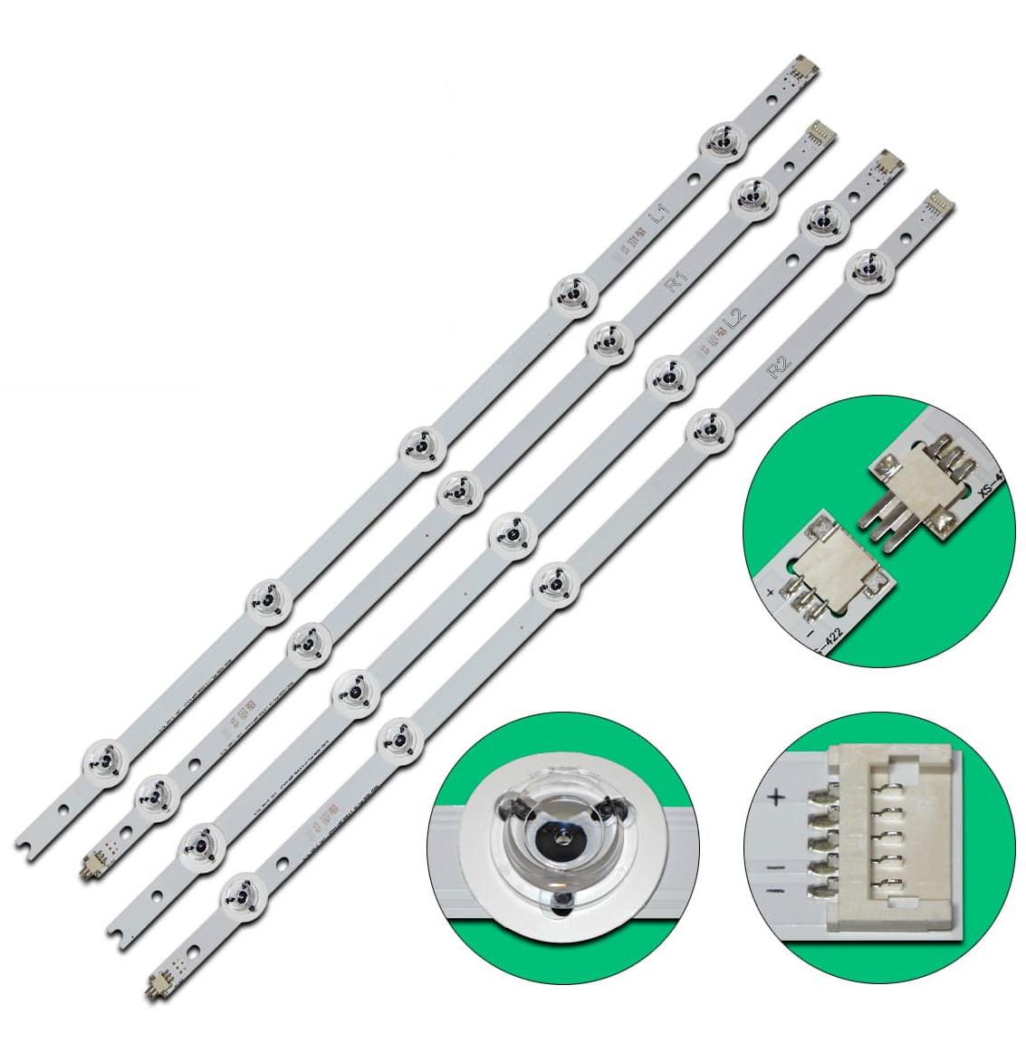 ᐉ Комплект LED подсветки для телевизора LG 47″ V14 slim DRT REV0.8 ...