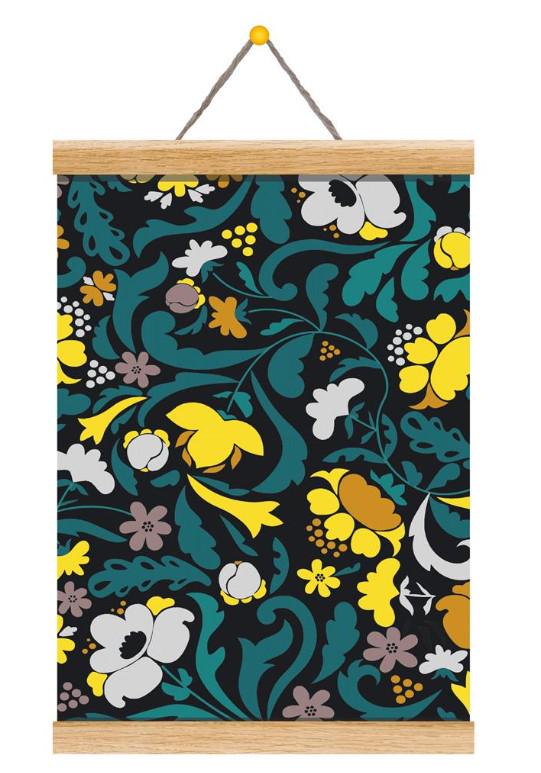 Картина по номерам Цветочная абстракция M 6086 RU