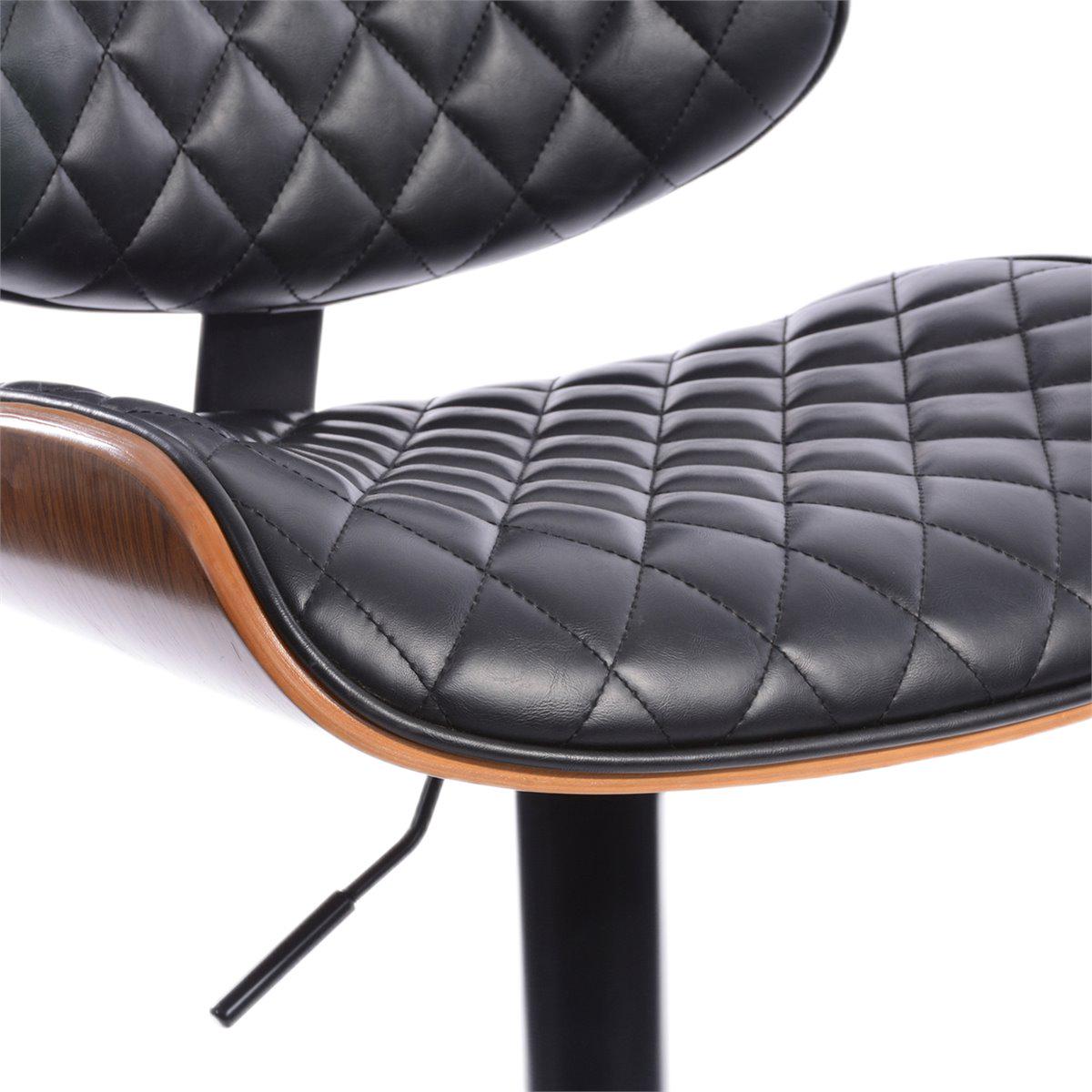 Барний стілець MORA обертовий Black (30653711) - фото 4