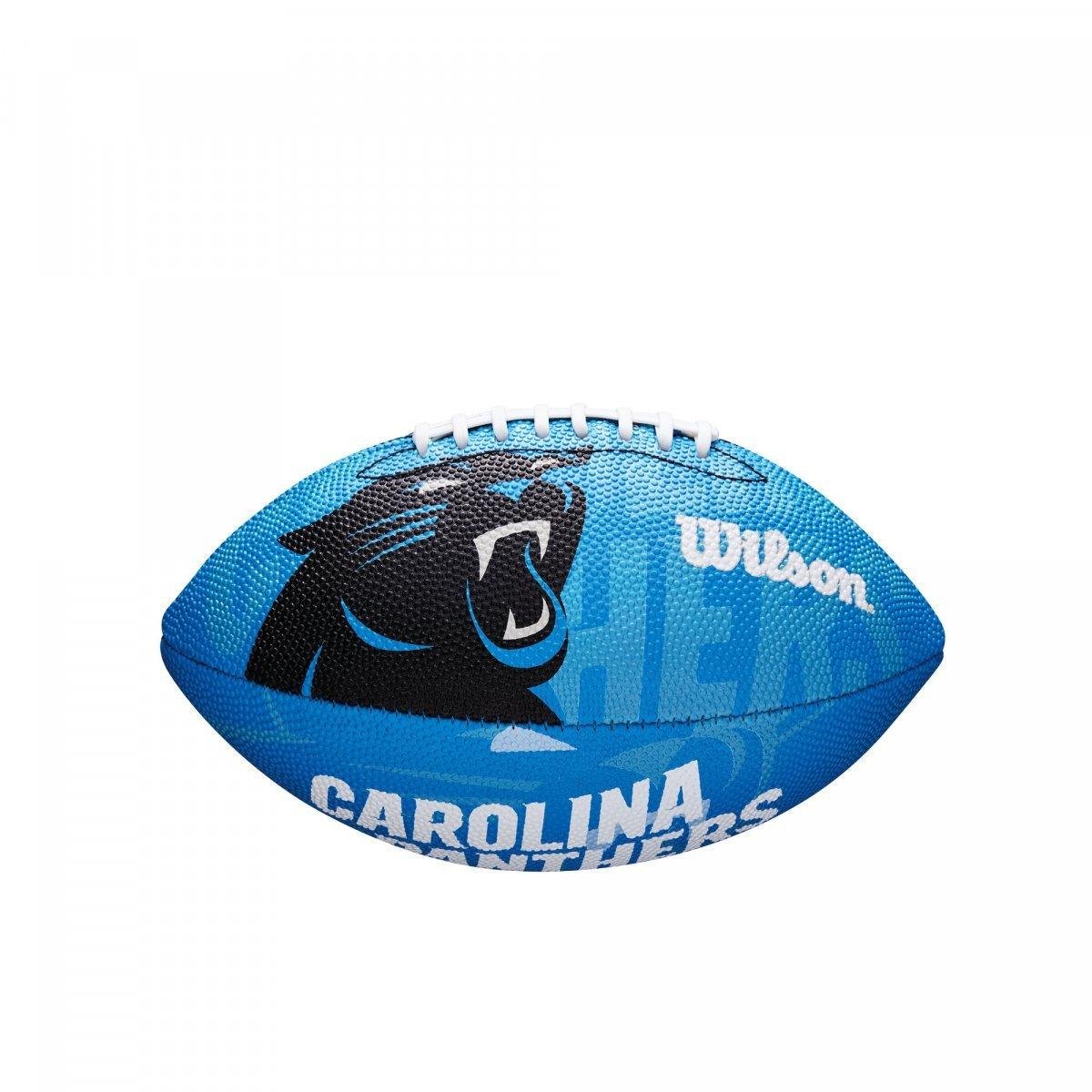 Мяч для американского футбола Wilson NFL JR THROWBACK FB 32 TEAM LOGO FB CA р. 4 Черный/Синий (WTF1534XBCA 4)