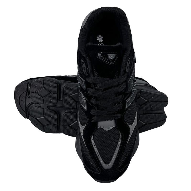 Кросовки мужские комбинированные 10470-1 p. 44 27,5 см Черный