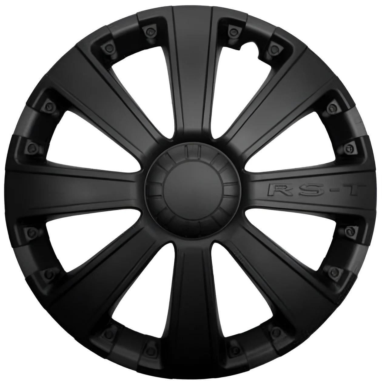 Колпаки на колеса Kenguru RS-T R13 4 шт. Черный (3171842334)