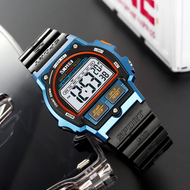 Наручные часы Skmei 2263BKBU Black/Blue - фото 5