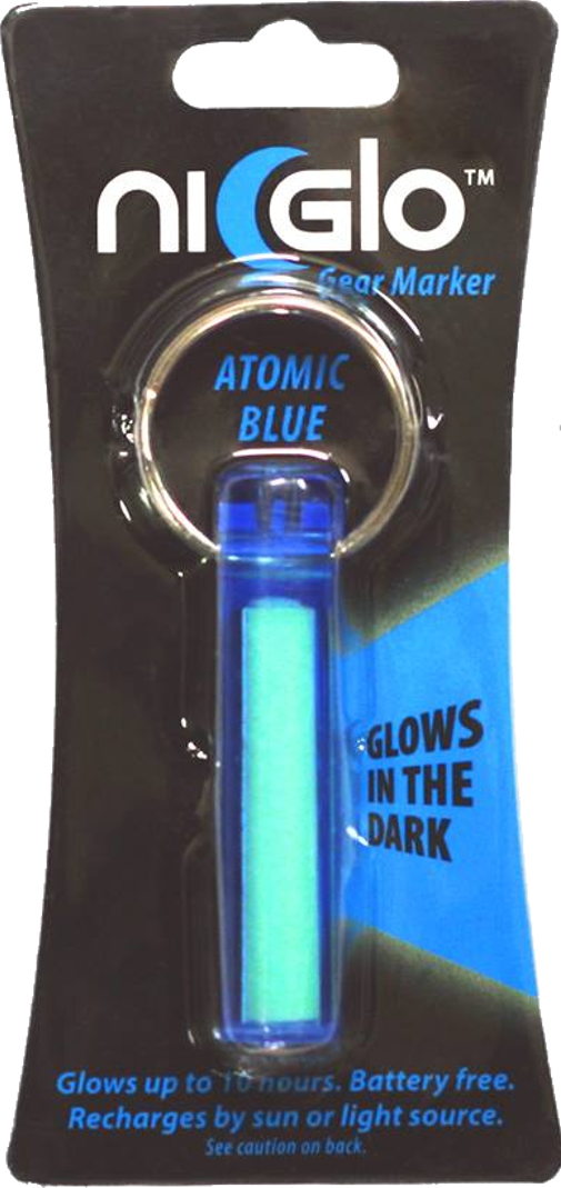 Брелок McNett Ni-Glo Atomic Blue (MCN-000070)