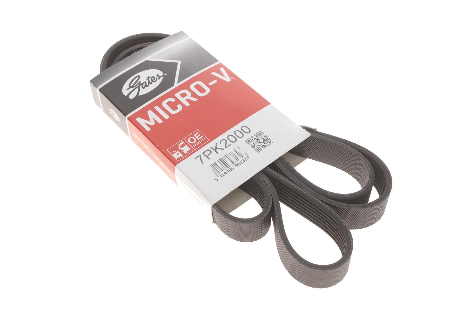 Ремінь генератора GATES для Renault Trafic/Opel Vivaro 2.0CDTi 06-/Toyota AVensis 2.0D/2.2D 05-08 (7PK2000) Ремінь генератора GATES для Renault Trafic/Opel Vivaro 2.0CDTi 06-/Toyota AVensis 2.0D/2.2D 05-08 (7PK2000)