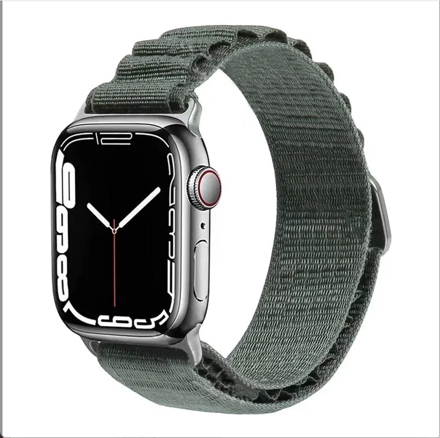 Ремінець Alpine Loop green для Apple Watch Ultra8/7/6/5/4/3 42/44/45/49 мм