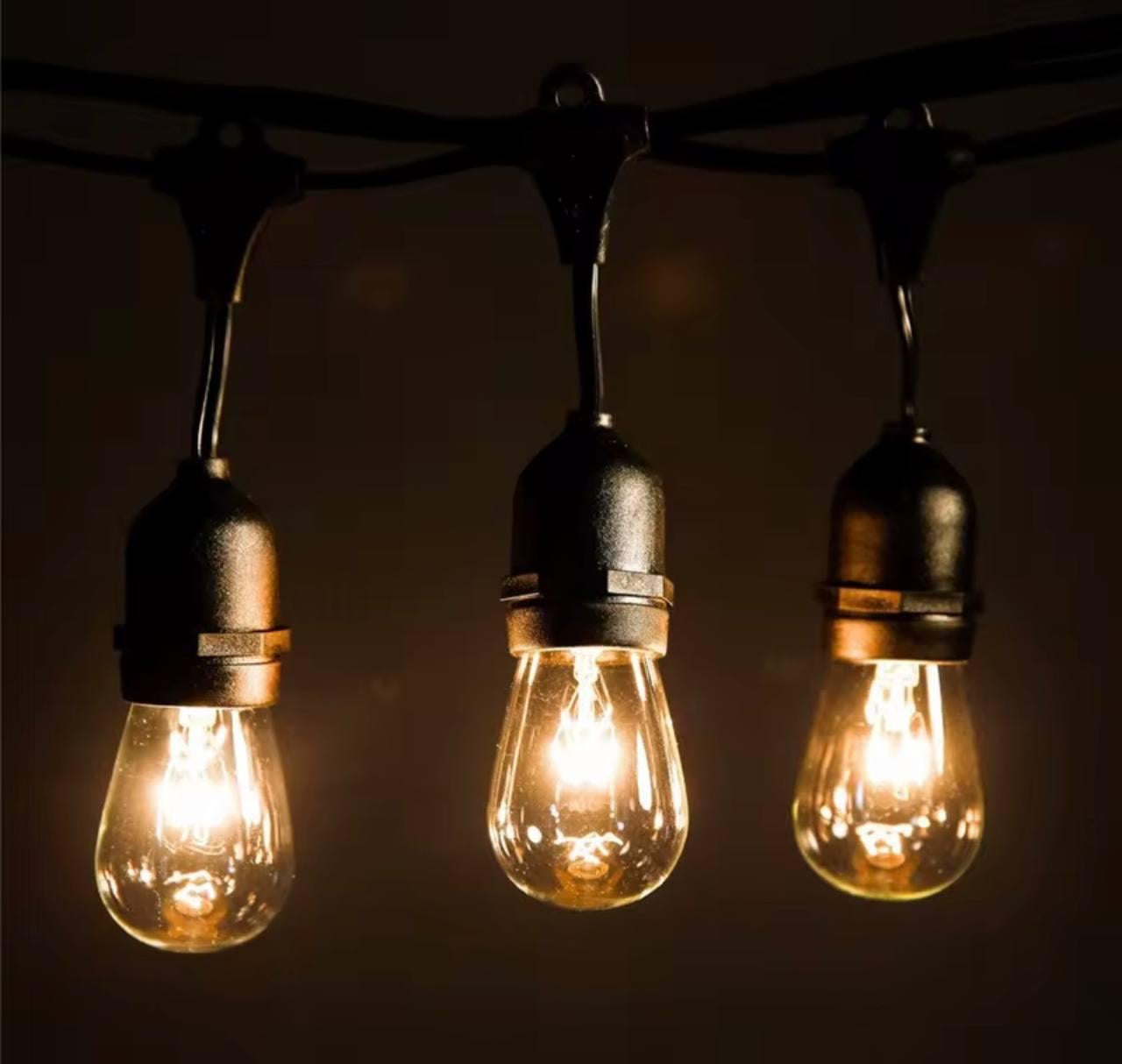 Гирлянда уличная Zilini Е27 15 м 30 патронов M19 IP65 (F1214)