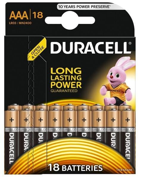 Батарейки Duracell LR03 18 шт. (436769205)