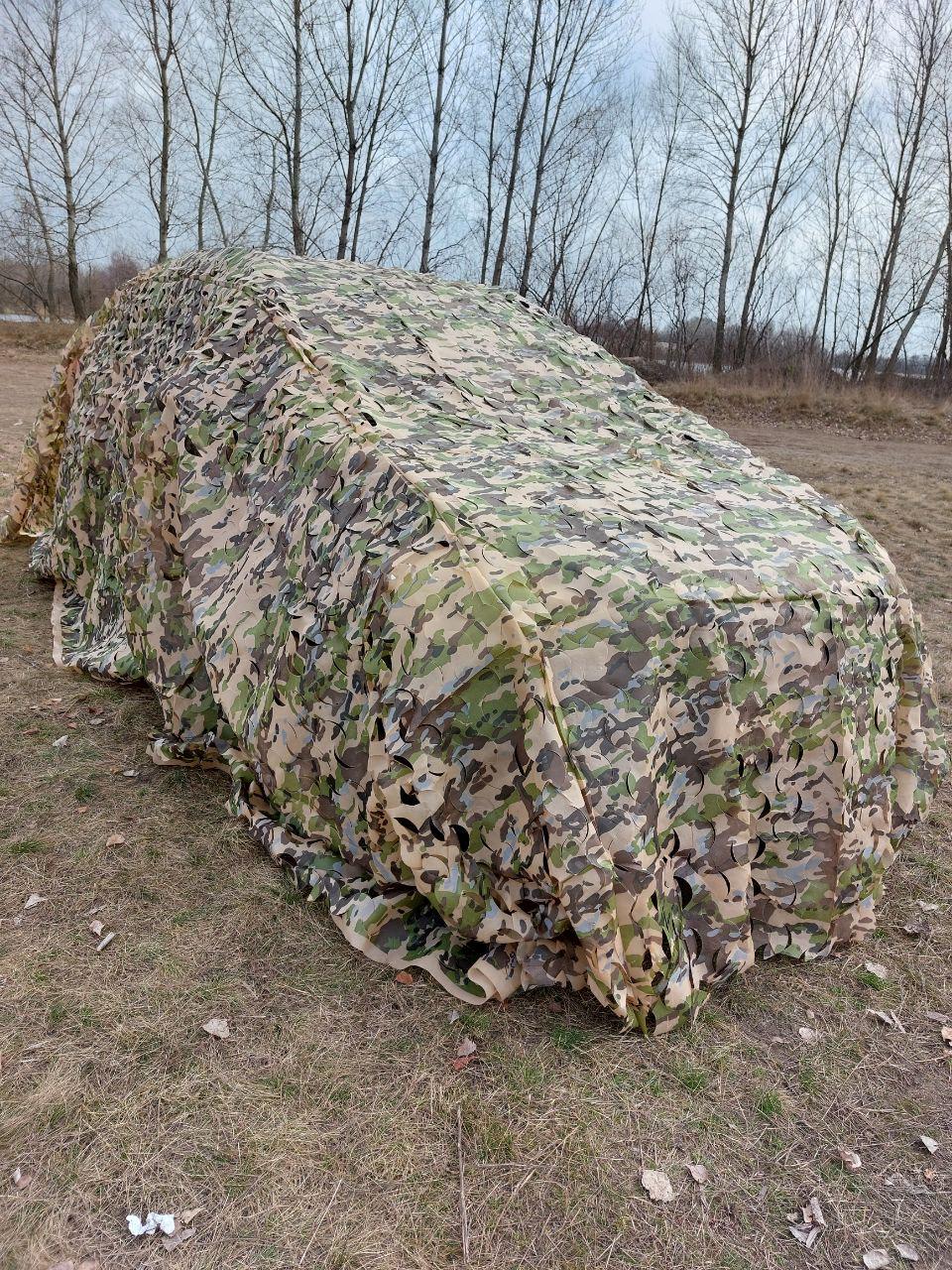 Маскировочная сетка 6х8 м Сухая трава (24915239) - фото 2