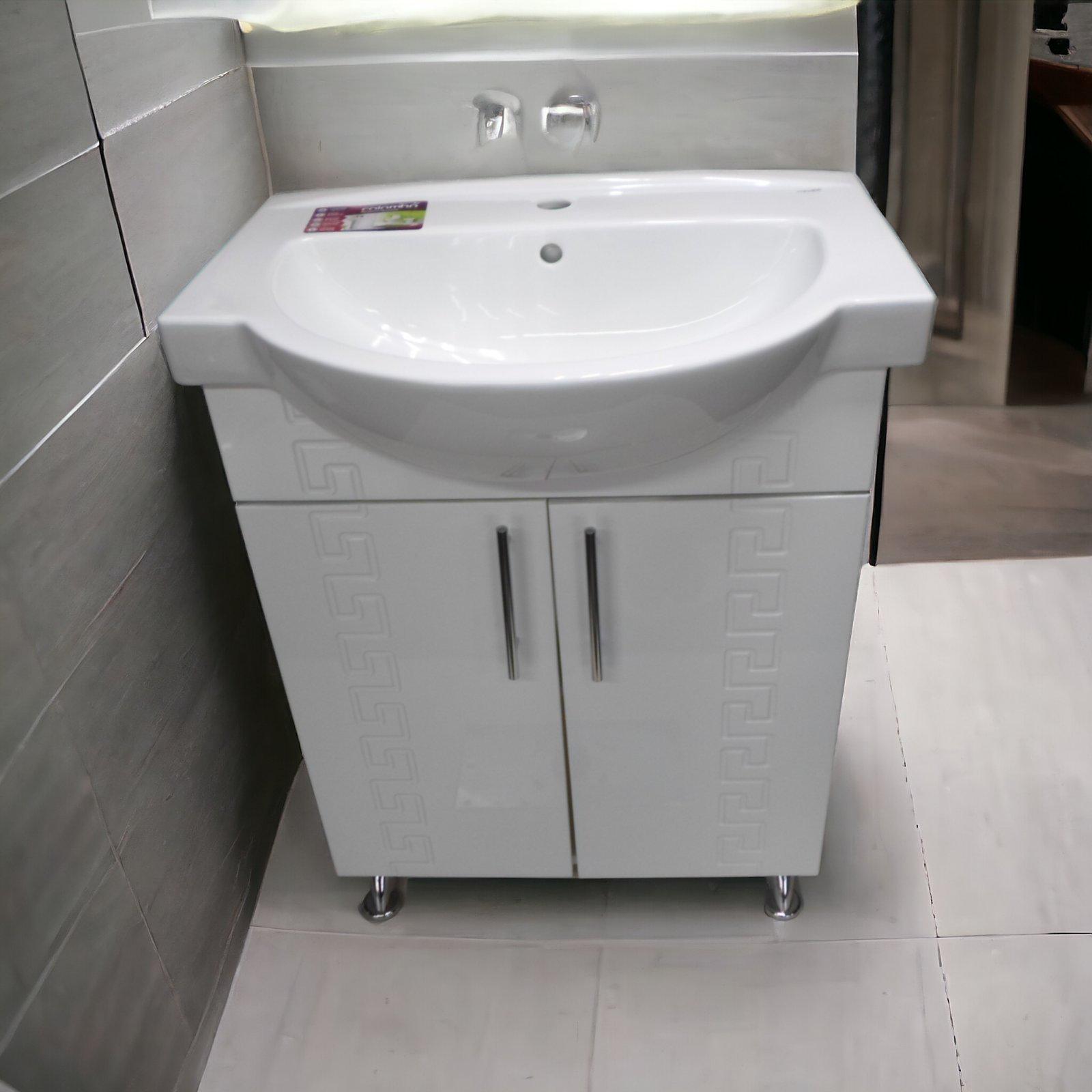 Тумба в ванну The MIX The MIX-Греция c керамическим умывальником 65 см - фото 10 Тумба в ванну The MIX The MIX-Греция c керамическим умывальником 65 см - фото 10