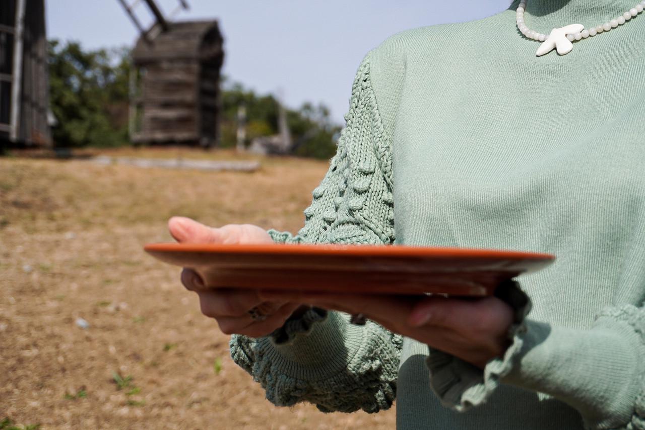 Тарелка глиняная Лето 25 см (1994100512) - фото 4 Тарелка глиняная Лето 25 см (1994100512) - фото 4