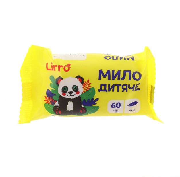 Мыло твердое туалетное Lirro Детское 60 г (X-1365)